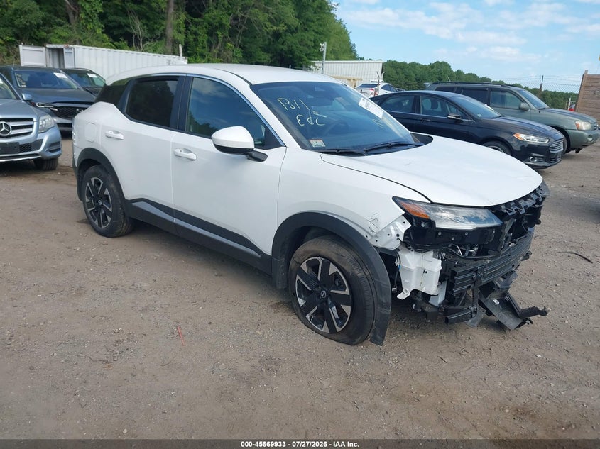 2025 Nissan Kicks VIN 3N8AP6CB3SL301145 — IAAI salvage auction photo