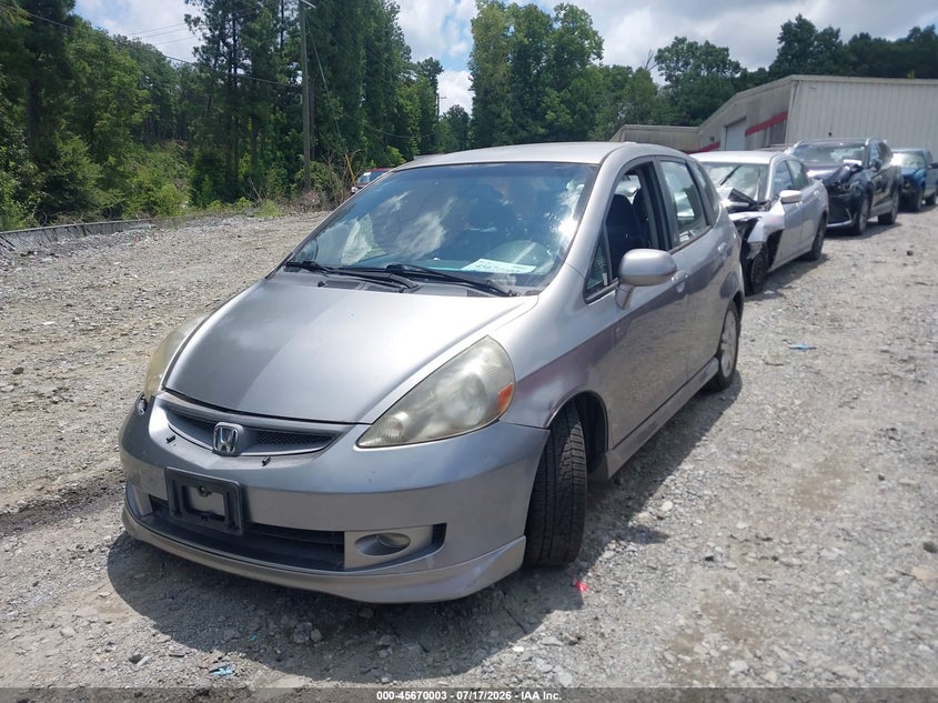 2008 Honda Fit VIN JHMGD38628S014509 IAAI salvage auction — NORMAL WEAR, Clear (Georgia), sold $1,100 on 2026-08-01 (photo 2)