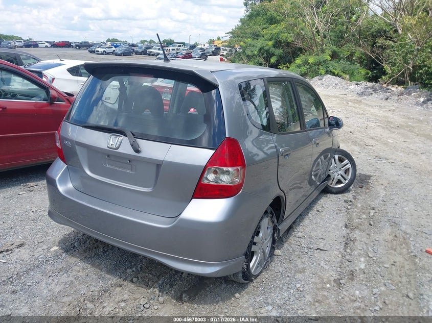 2008 Honda Fit VIN JHMGD38628S014509 IAAI salvage auction — NORMAL WEAR, Clear (Georgia), sold $1,100 on 2026-08-01 (photo 4)