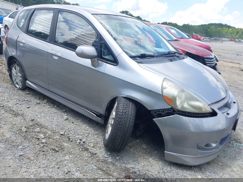 2008 Honda Fit VIN JHMGD38628S014509 IAAI salvage auction — NORMAL WEAR, Clear (Georgia), sold $1,100 on 2026-08-01 (photo 6)