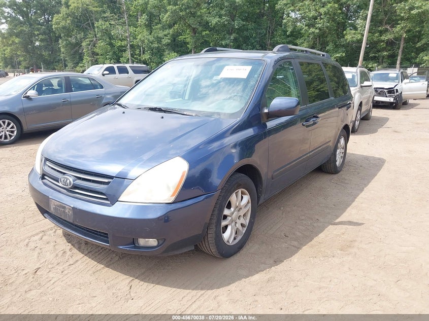 2006 Kia SEDONA VIN KNDMB233366029625 IAAI salvage auction — NORMAL WEAR, Clear (Maryland), sold $700 on 2026-07-29 (photo 2)