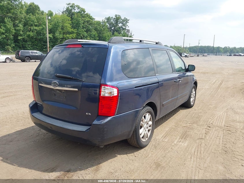 2006 Kia SEDONA VIN KNDMB233366029625 IAAI salvage auction — NORMAL WEAR, Clear (Maryland), sold $700 on 2026-07-29 (photo 4)