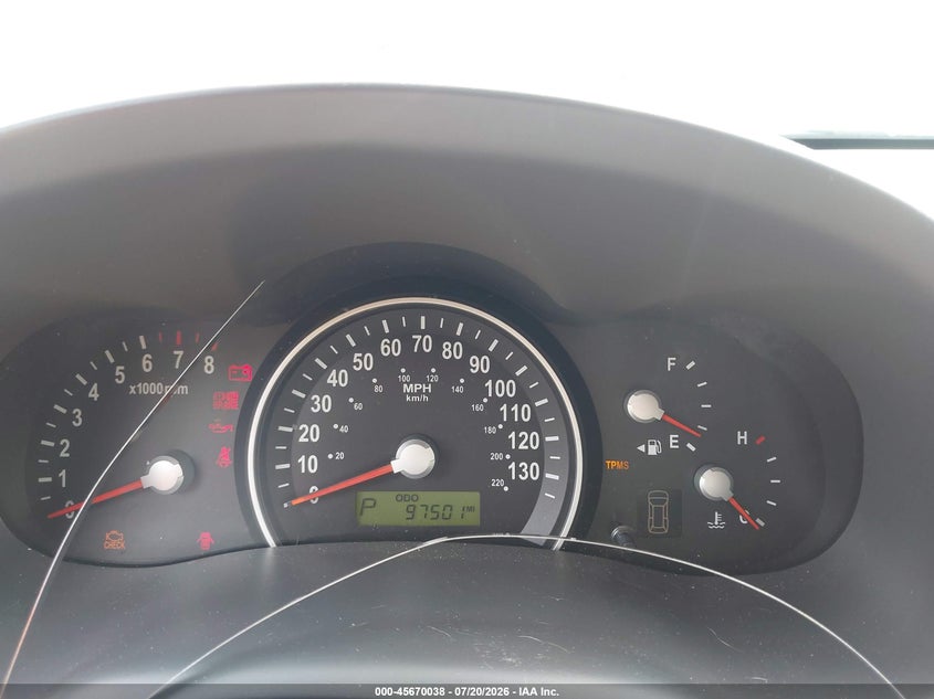 2006 Kia SEDONA VIN KNDMB233366029625 IAAI salvage auction — NORMAL WEAR, Clear (Maryland), sold $700 on 2026-07-29 (photo 7)