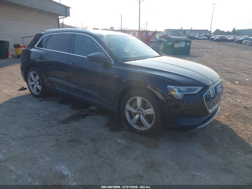2019 Audi E-tron VIN WA1LAAGE4KB009822 — IAAI salvage auction photo