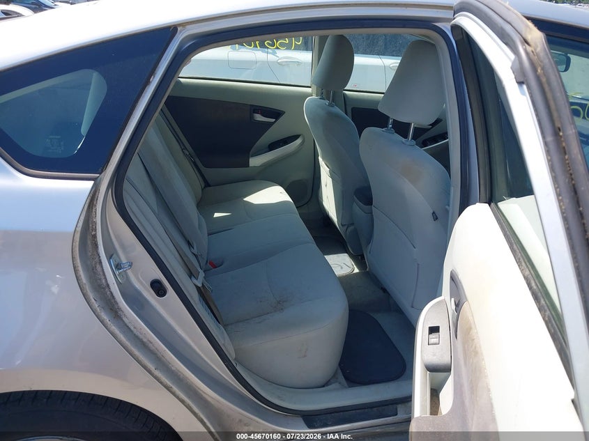 2010 Toyota Prius VIN JTDKN3DU2A1310056 IAAI salvage auction — NORMAL WEAR, Clear (Virginia), sold $50 on 2026-07-28 (photo 8)