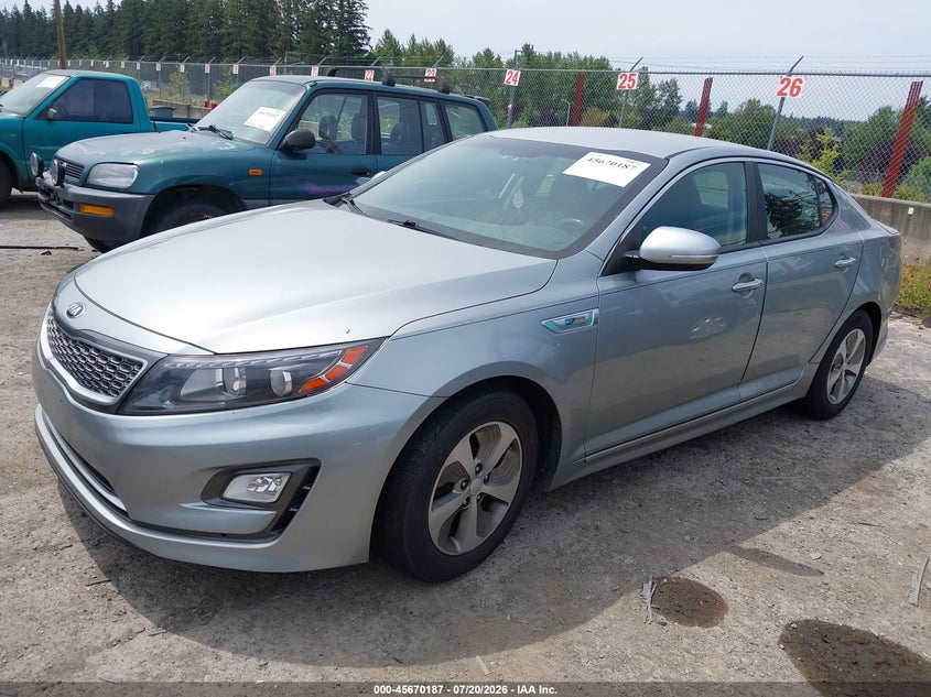 2014 Kia Optima VIN KNAGM4AD0E5072268 IAAI salvage auction — NORMAL WEAR, Clear (Washington), sold $25 on 2026-07-29 (photo 2)