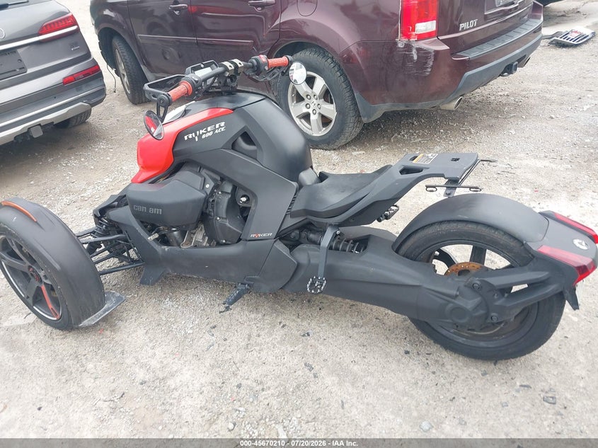 2019 Can-am/ brp Ryker VIN 3JB2FEF20KJ001375 IAAI salvage auction — FRONT END, Salvage (Kentucky), sold $1,250 on 2026-09-09 (photo 3)
