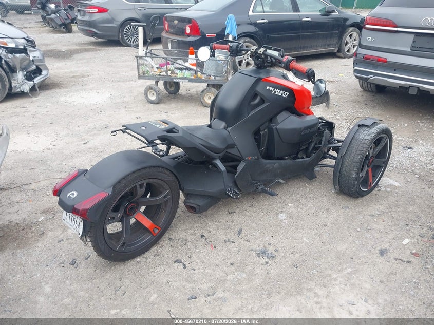 2019 Can-am/ brp Ryker VIN 3JB2FEF20KJ001375 IAAI salvage auction — FRONT END, Salvage (Kentucky), sold $1,250 on 2026-09-09 (photo 4)