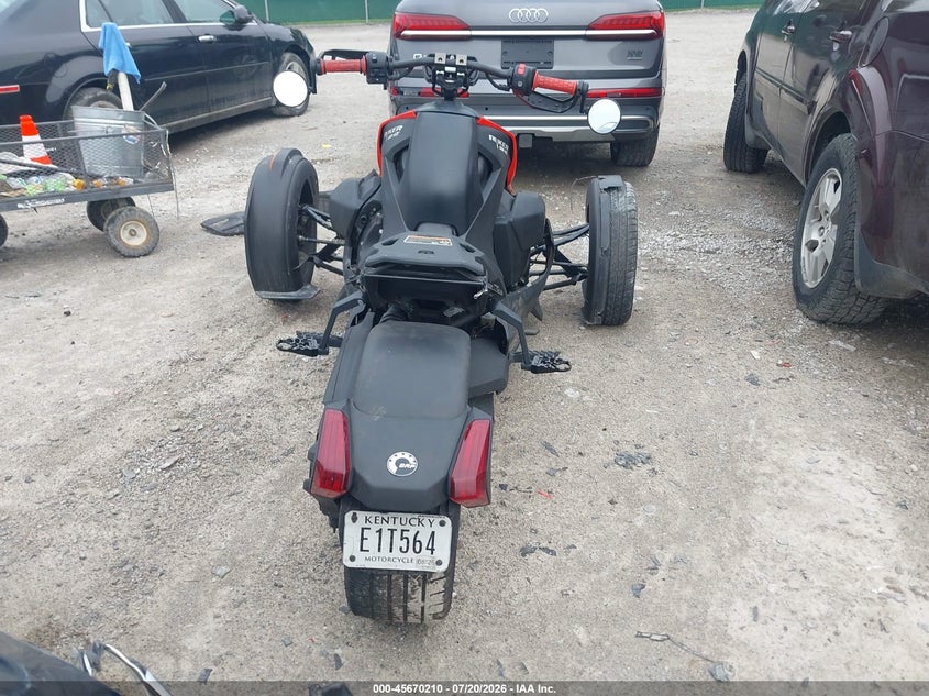 2019 Can-am/ brp Ryker VIN 3JB2FEF20KJ001375 IAAI salvage auction — FRONT END, Salvage (Kentucky), sold $1,250 on 2026-09-09 (photo 6)