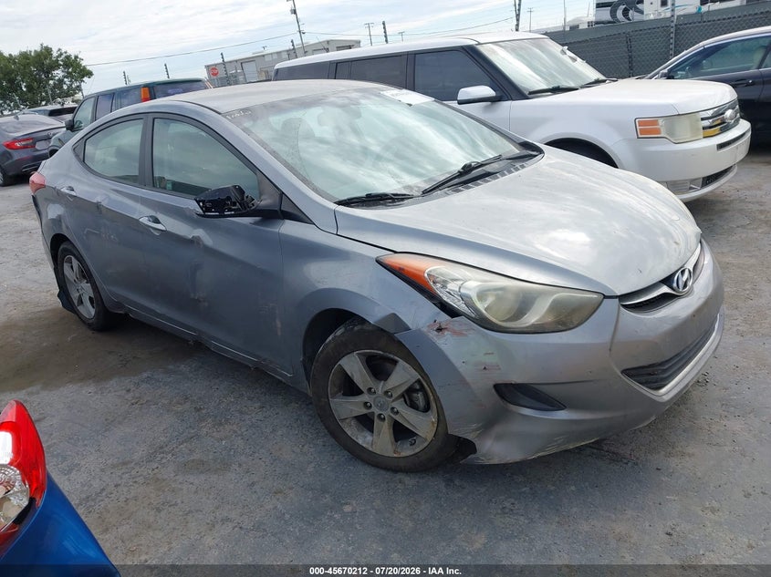 2013 Hyundai Elantra VIN KMHDH4AE1DU938966 IAAI salvage auction — NORMAL WEAR, Clear - Dealer Only (California), sold $25 on 2026-07-30 (photo 1)