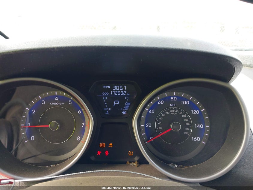 2013 Hyundai Elantra VIN KMHDH4AE1DU938966 IAAI salvage auction — NORMAL WEAR, Clear - Dealer Only (California), sold $25 on 2026-07-30 (photo 7)