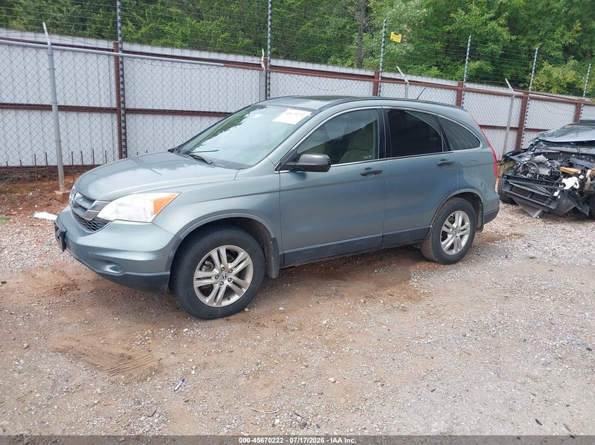 2010 Honda Cr-v VIN JHLRE3H54AC002377 IAAI salvage auction — NORMAL WEAR, Clear - Public Restricted (Oklahoma), sold $275 on 2026-07-29 (photo 2)