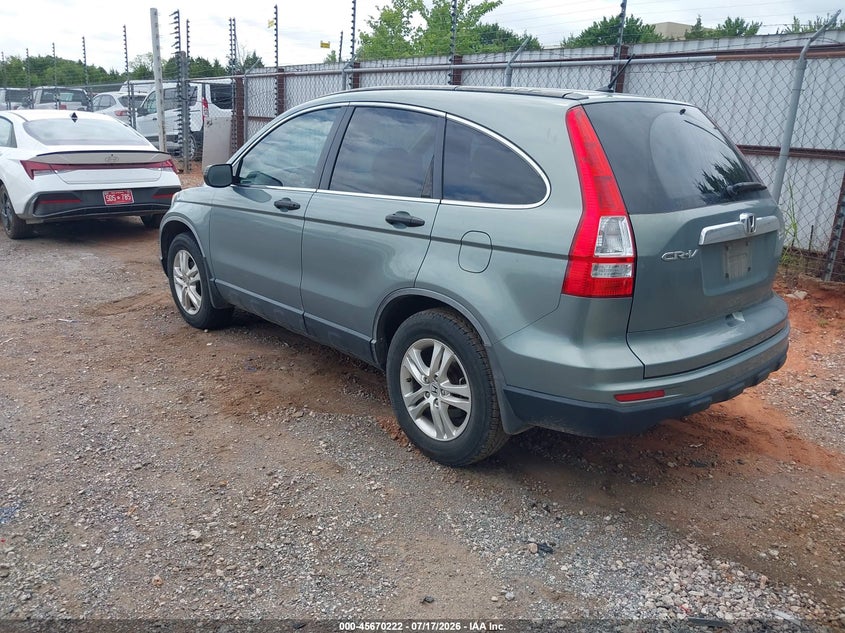2010 Honda Cr-v VIN JHLRE3H54AC002377 IAAI salvage auction — NORMAL WEAR, Clear - Public Restricted (Oklahoma), sold $275 on 2026-07-29 (photo 3)