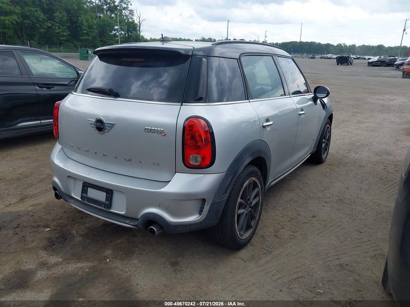 2015 Mini Countryman VIN WMWZC5C50FWP49029 IAAI salvage auction — FRONT END, Clear (Virginia), sold $425 on 2026-08-05 (photo 4)