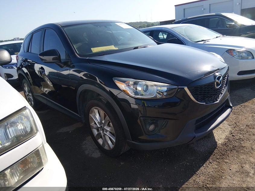 2014 Mazda Cx-5 VIN JM3KE2DY4E0385597 IAAI salvage auction — REAR END, Wait Title, sold $2,350 on 2026-09-26 (photo 1)