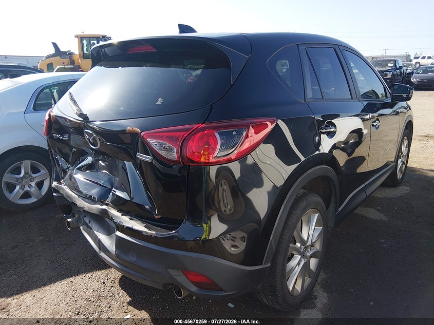 2014 Mazda Cx-5 VIN JM3KE2DY4E0385597 IAAI salvage auction — REAR END, Wait Title, sold $2,350 on 2026-09-26 (photo 4)