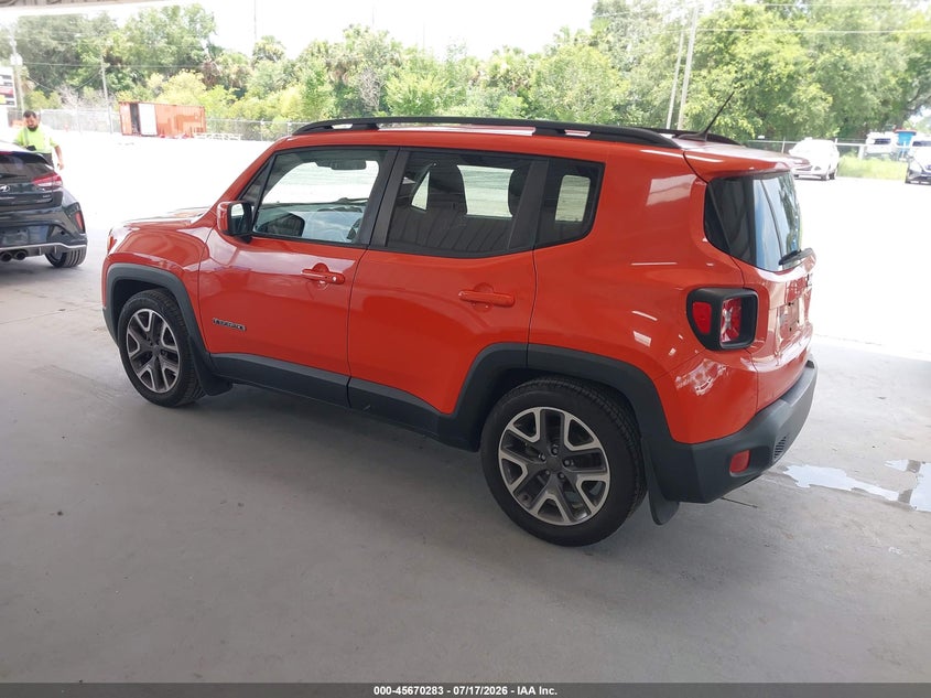 2016 Jeep Renegade VIN ZACCJABT7GPC54848 IAAI salvage auction — NORMAL WEAR, Clear (Florida), sold $2,225 on 2026-08-01 (photo 3)