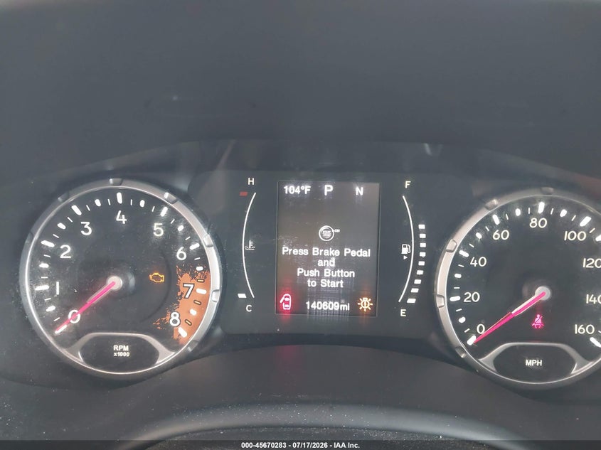 2016 Jeep Renegade VIN ZACCJABT7GPC54848 IAAI salvage auction — NORMAL WEAR, Clear (Florida), sold $2,225 on 2026-08-01 (photo 7)