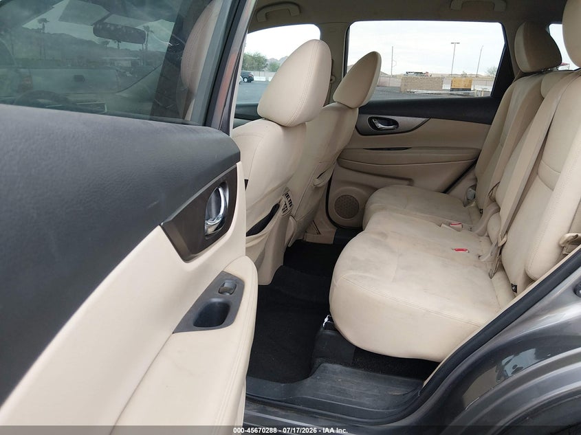 2016 Nissan Rogue VIN KNMAT2MV1GP689853 IAAI salvage auction — NORMAL WEAR, Clear (Nevada), sold $1,650 on 2026-07-31 (photo 8)