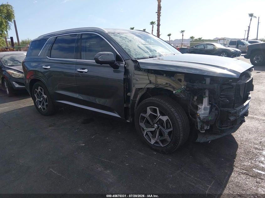 2022 Hyundai Palisade VIN KM8R74HE9NU359546 — IAAI salvage auction photo