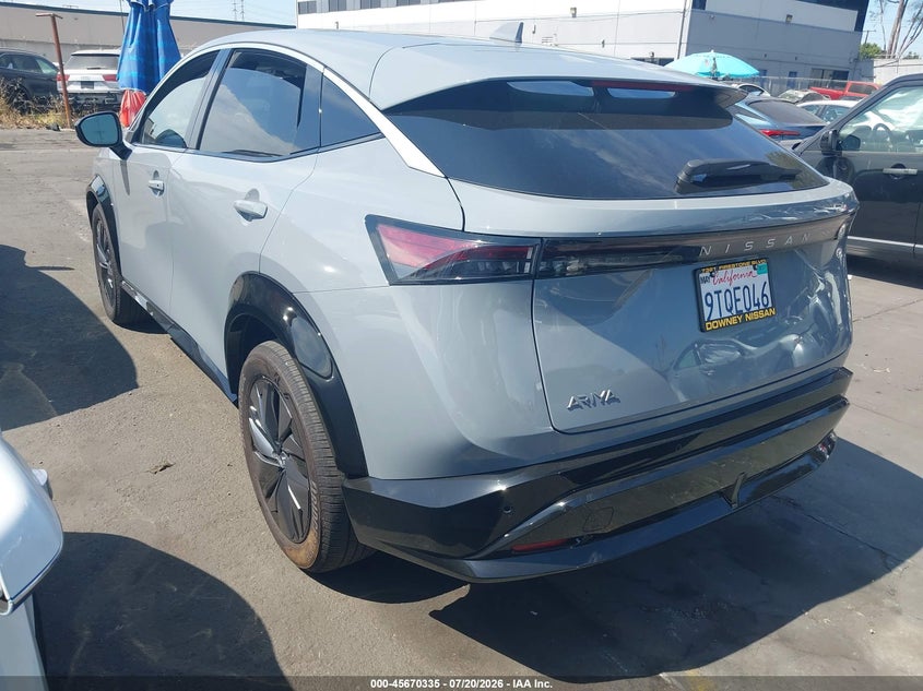 2025 Nissan Ariya VIN JN8AF0BE8SM461314 IAAI salvage auction — FRONT END, Salvage Certificate (California), sold $12,400 on 2026-08-07 (photo 3)