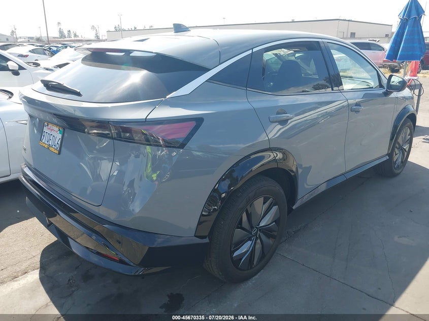 2025 Nissan Ariya VIN JN8AF0BE8SM461314 IAAI salvage auction — FRONT END, Salvage Certificate (California), sold $12,400 on 2026-08-07 (photo 4)