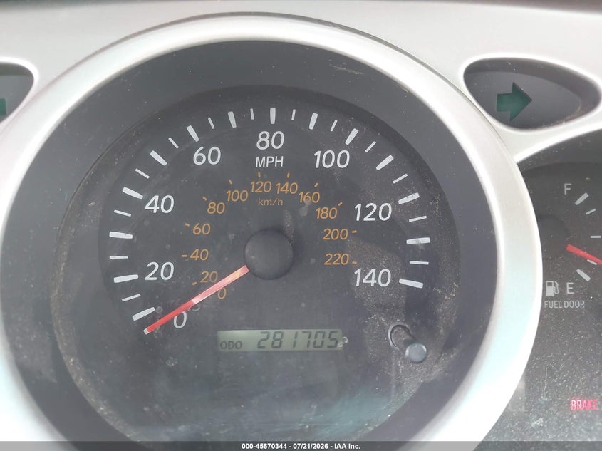 2006 Toyota Highlander VIN JTEGD21A860154840 IAAI salvage auction — NORMAL WEAR, Clear (Georgia), sold $25 on 2026-07-29 (photo 7)