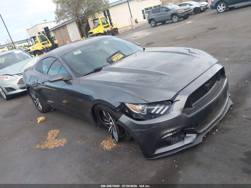 2016 Ford Mustang VIN 1FA6P8CF3G5318136 — IAAI salvage auction photo
