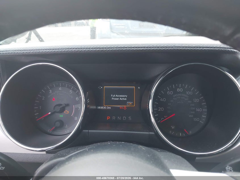 2016 Ford Mustang VIN 1FA6P8CF3G5318136 IAAI salvage auction — FRONT END, Salvage Certificate (California), sold $8,125 on 2026-08-21 (photo 7)