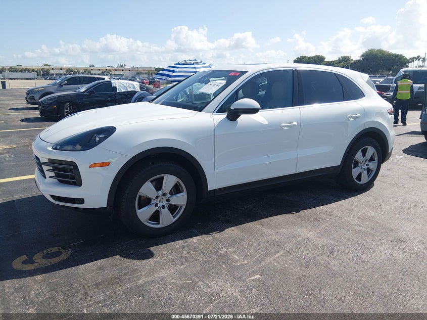 2019 Porsche Cayenne VIN WP1AA2AY2KDA05213 IAAI salvage auction — RIGHT SIDE, Wait Title, sold $19,250 on 2026-09-03 (photo 2)