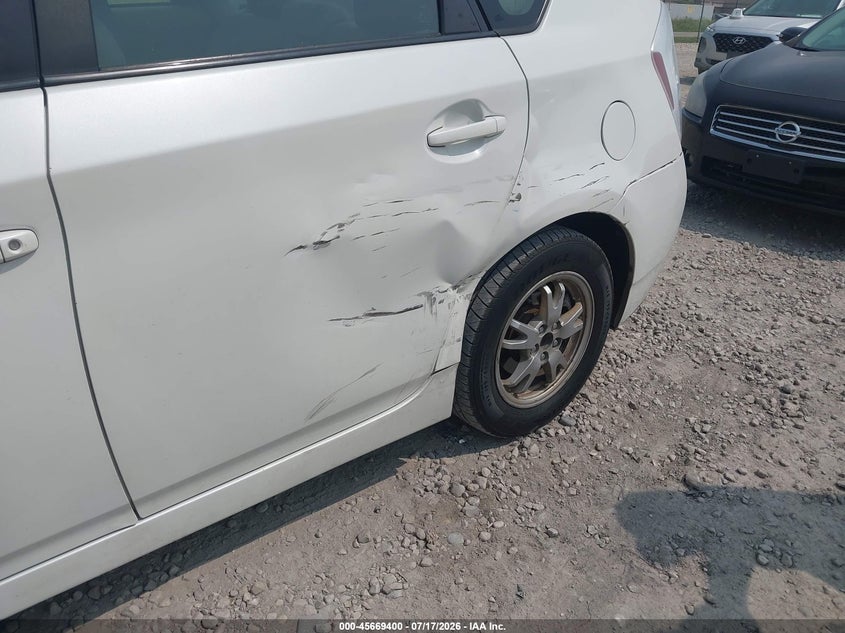 2011 Toyota Prius VIN JTDKN3DU1B1391732 IAAI salvage auction — LEFT SIDE, Clear (Wisconsin), sold $1,300 on 2026-07-23 (photo 6)