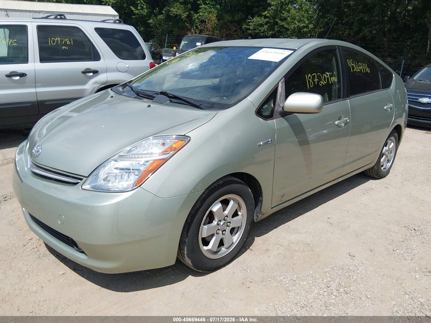 2009 Toyota Prius VIN JTDKB20U797863447 IAAI salvage auction — NORMAL WEAR, Clear (Indiana), sold $775 on 2026-07-29 (photo 2)