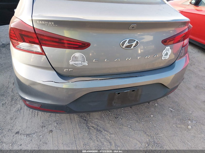 2019 Hyundai Elantra VIN KMHD74LF7KU848842 IAAI salvage auction — NORMAL WEAR, Original (Texas), sold $1,650 on 2026-07-27 (photo 6)