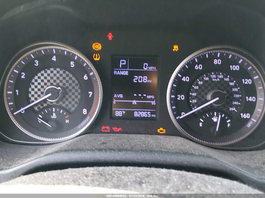 2019 Hyundai Elantra VIN KMHD74LF7KU848842 IAAI salvage auction — NORMAL WEAR, Original (Texas), sold $1,650 on 2026-07-27 (photo 7)