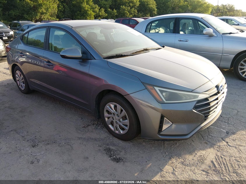 2019 Hyundai Elantra VIN KMHD74LF7KU848842 IAAI salvage auction — NORMAL WEAR, Original (Texas), sold $1,650 on 2026-07-27 (photo 1)