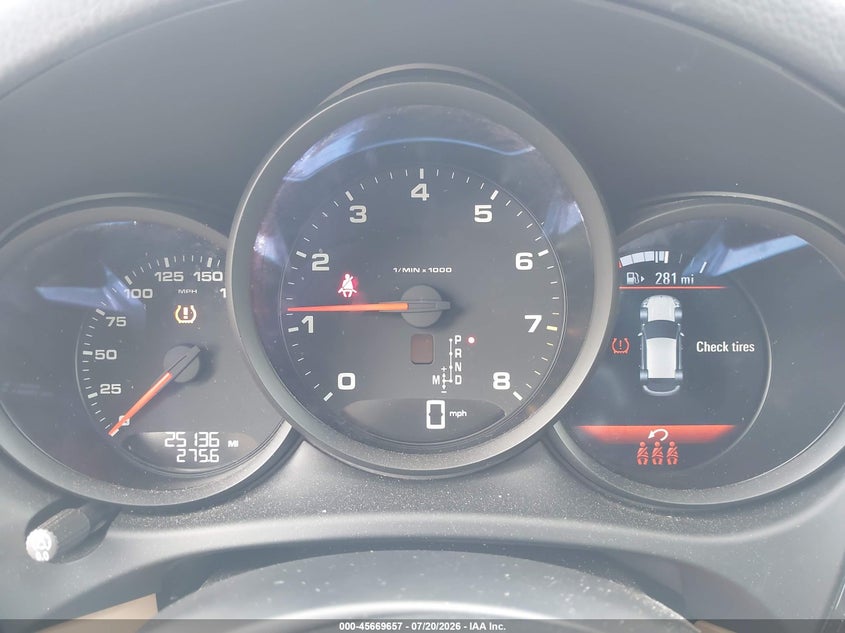 2021 Porsche Macan VIN WP1AA2A55MLB08690 IAAI salvage auction — TRANSMISSION, Wait Title, sold $13,250 on 2026-08-17 (photo 7)