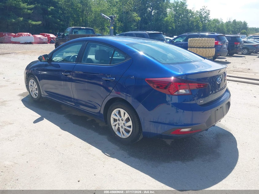 2020 Hyundai Elantra VIN 5NPD74LF0LH601324 IAAI salvage auction — NORMAL WEAR, Sf97 (New Hampshire), sold $12,500 on 2026-08-20 (photo 3)