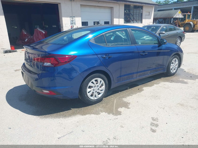 2020 Hyundai Elantra VIN 5NPD74LF0LH601324 IAAI salvage auction — NORMAL WEAR, Sf97 (New Hampshire), sold $12,500 on 2026-08-20 (photo 4)