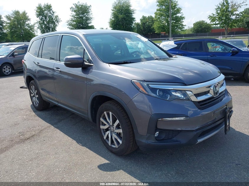 2021 Honda Pilot VIN 5FNYF6H56MB101443 — IAAI salvage auction photo