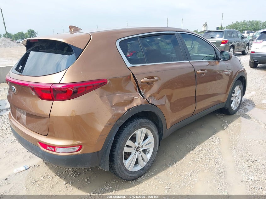 2019 Kia Sportage VIN KNDPM3AC3K7622020 IAAI salvage auction — THEFT, Salvage Title, sold $2,400 on 2026-08-02 (photo 4)