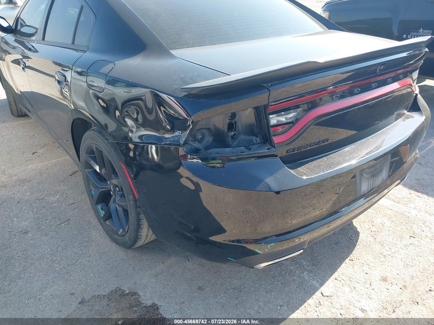 2022 Dodge Charger VIN 2C3CDXBG3NH129880 IAAI salvage auction — REAR END, Salvage (Texas), sold $8,500 on 2026-08-07 (photo 6)