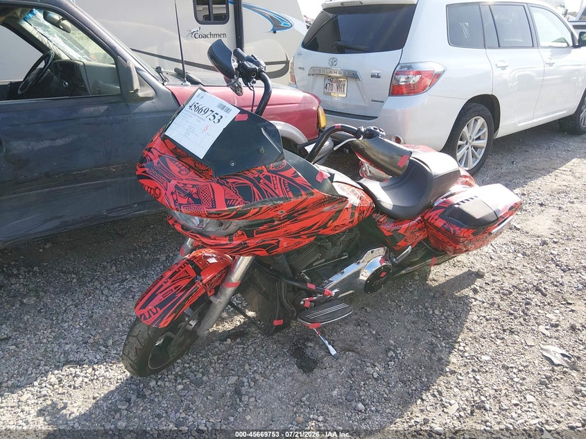 2024 Harley-davidson Road glide VIN 1HD1KH714RB633175 IAAI salvage auction — SIDE, Wait Title, sold $10,200 on 2026-10-20 (photo 2)
