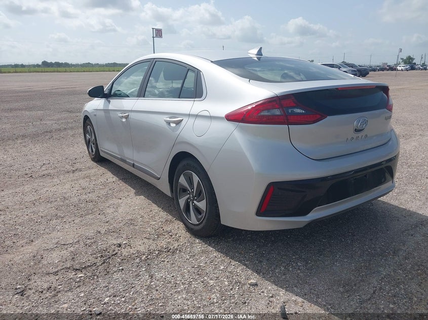 2019 Hyundai Ioniq hybrid VIN KMHC75LC2KU106937 IAAI salvage auction — NORMAL WEAR, Sf97 (Texas), sold $10,250 on 2026-09-01 (photo 3)