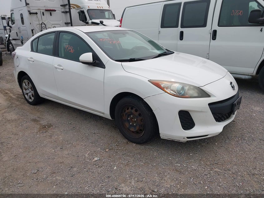 2013 Mazda 3 VIN JM1BL1UP4D1806856 IAAI salvage auction — NORMAL WEAR, Clear (Pennsylvania), sold $25 on 2026-07-22 (photo 1)