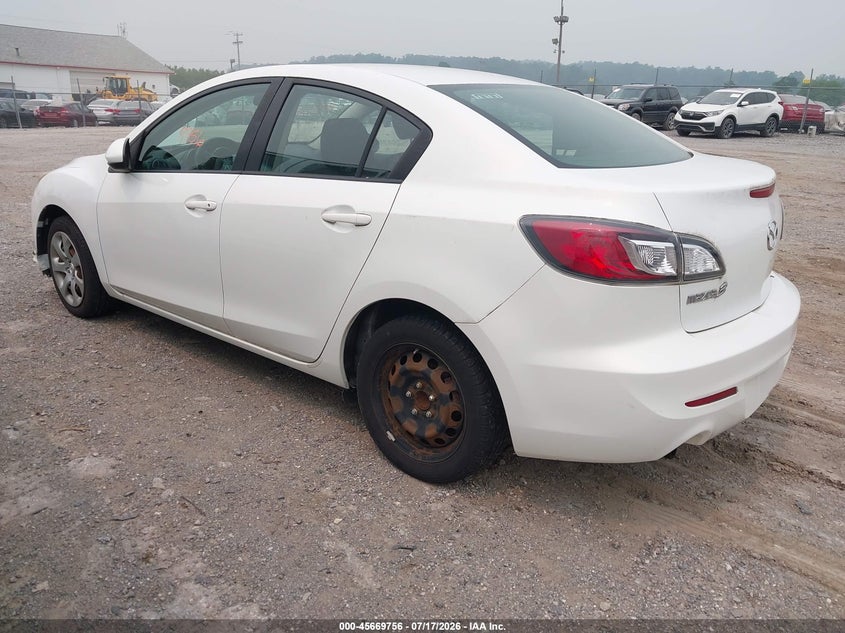 2013 Mazda 3 VIN JM1BL1UP4D1806856 IAAI salvage auction — NORMAL WEAR, Clear (Pennsylvania), sold $25 on 2026-07-22 (photo 3)