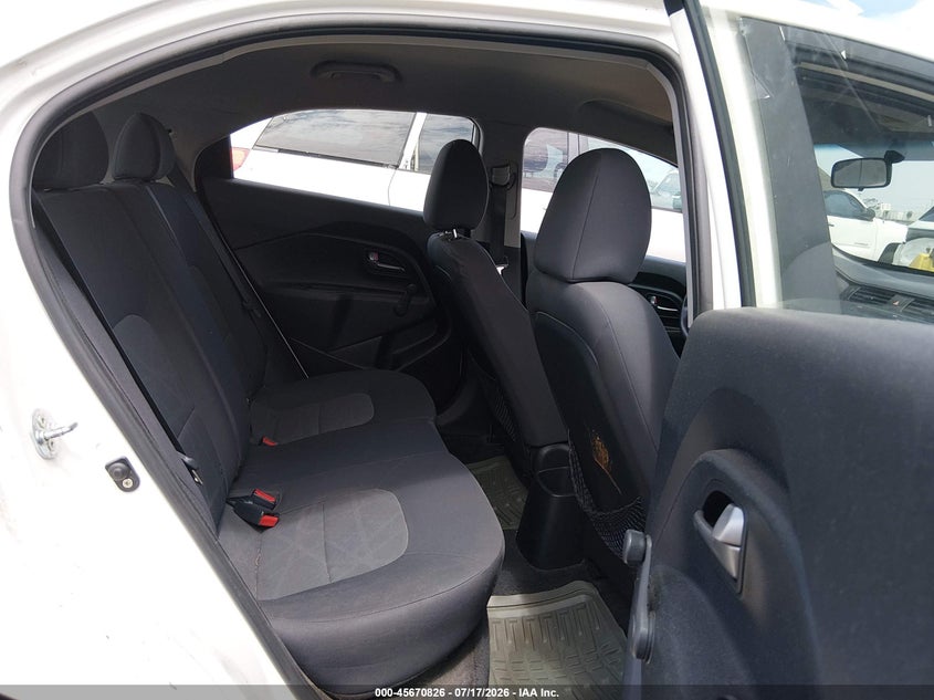 2012 Kia Rio VIN KNADM5A32C6092660 IAAI salvage auction — NORMAL WEAR, Salvage Title, sold $175 on 2026-07-29 (photo 8)
