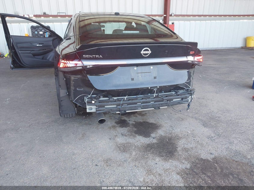 2026 Nissan Sentra VIN 3N1AB9DV0TY231552 IAAI salvage auction — REAR END, Salvage Title, sold $10,800 on 2026-07-30 (photo 6)