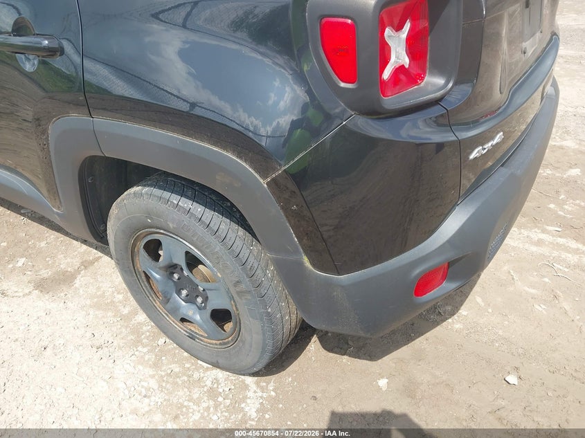 2019 Jeep Renegade VIN ZACNJBA13KPJ90019 IAAI salvage auction — NORMAL WEAR, Clear (Pennsylvania), sold $1,000 on 2026-08-04 (photo 6)