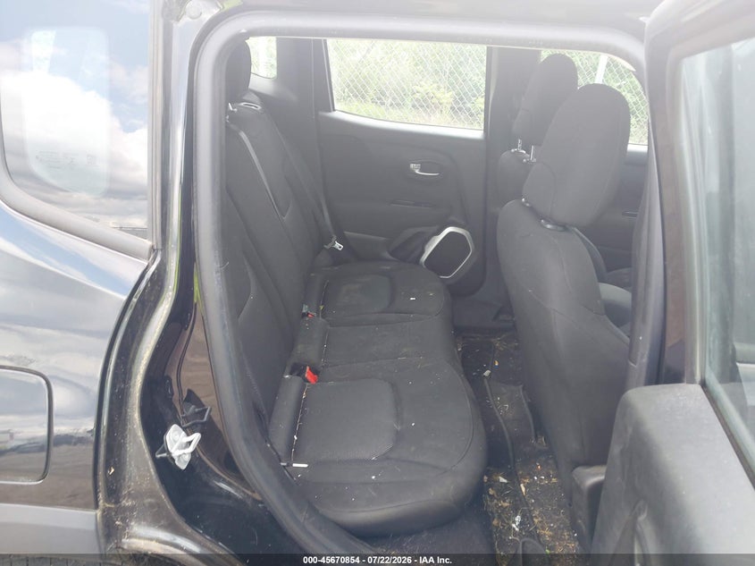 2019 Jeep Renegade VIN ZACNJBA13KPJ90019 IAAI salvage auction — NORMAL WEAR, Clear (Pennsylvania), sold $1,000 on 2026-08-04 (photo 8)