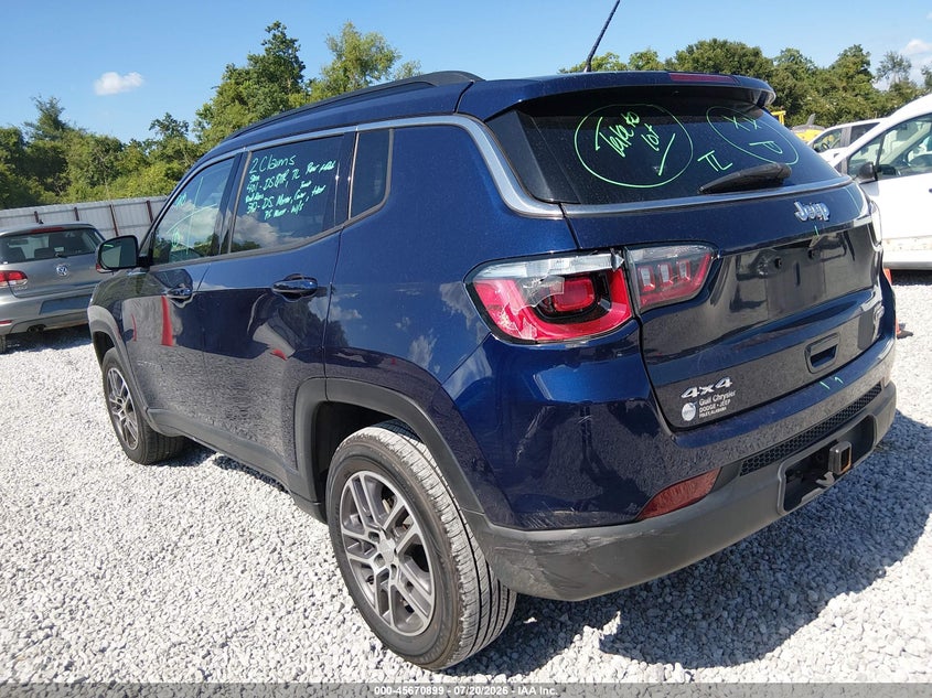 2017 Jeep Compass VIN 3C4NJDBB8HT692452 IAAI salvage auction — REAR END, Salvage (Alabama), sold $2,650 on 2026-08-23 (photo 3)